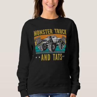 Off Road Vintage Monster Truck Vehicle Sweatshirt