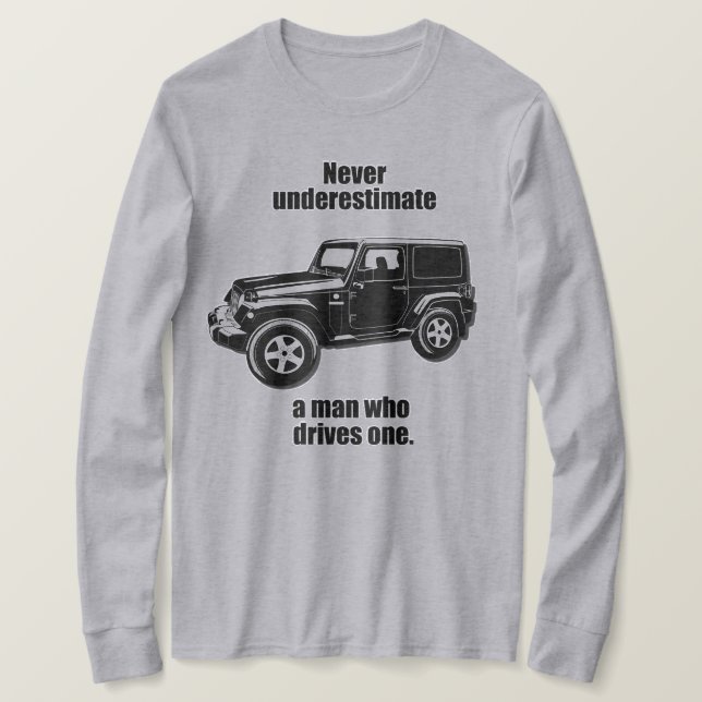Off Roading and SUV Enthusiast T-Shirt (Design Front)