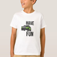 Off-roading is fun -- green SUV adventure T-Shirt