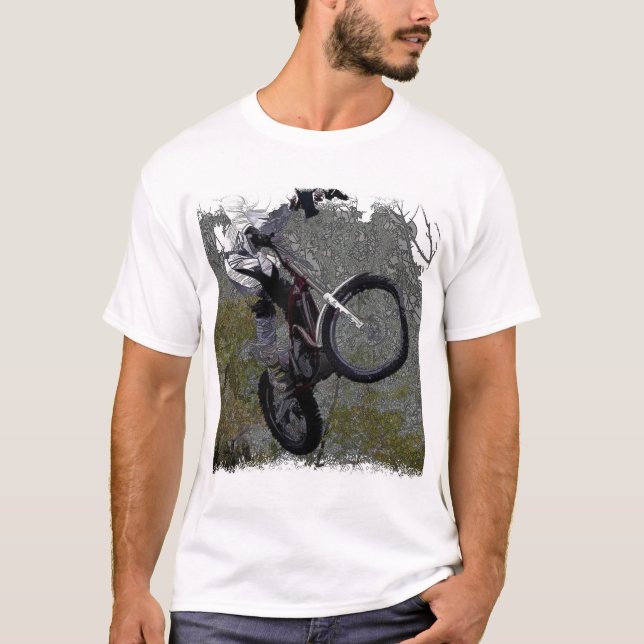 Off-roading - Motocross Racing T-Shirt (Front)