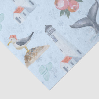 Off-Season Cape Cod Holiday Tissue Paper