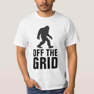 OFF THE GRID BIGFOOT FUNNY T-shirts