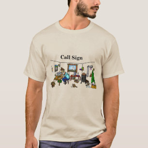 Off-The-Grid Ham Radio Operator Funny T-shirt