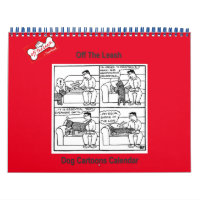 Off The Leash Dog Cartoons 2 - Calendar
