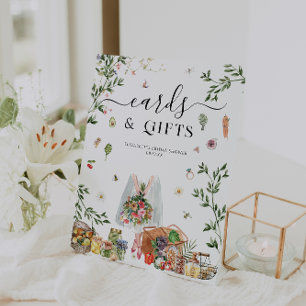 Off The Market Bridal Shower   Cards & Gifts Pedestal Sign