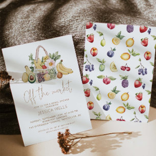 Off The Market Bridal Shower Invitation