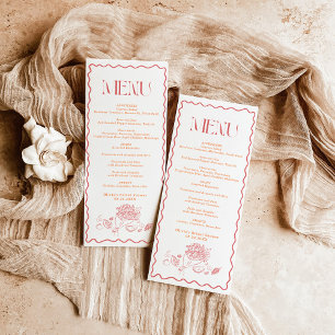 Off The Market Bridal Shower Menu, Bridal Brunch