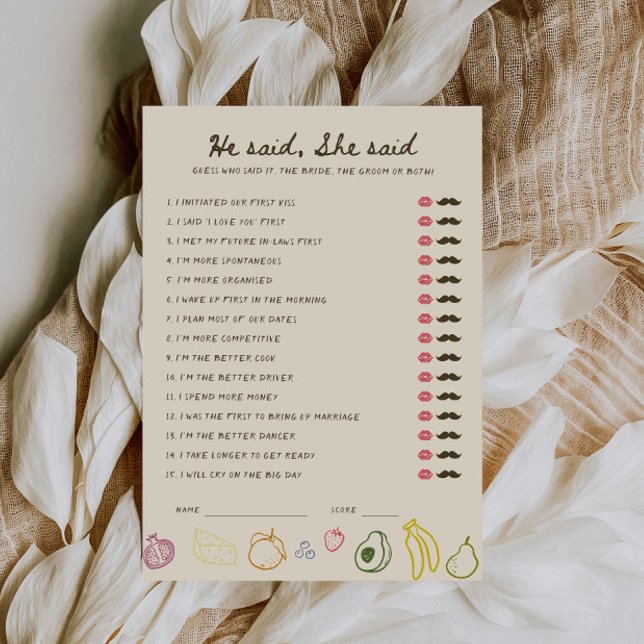 Off The Market Downloadable He said She said Card (Creator Uploaded)