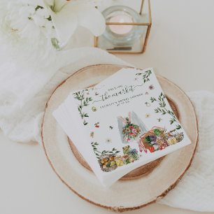 Off The Market   Farmer's Market Bridal Shower Napkin