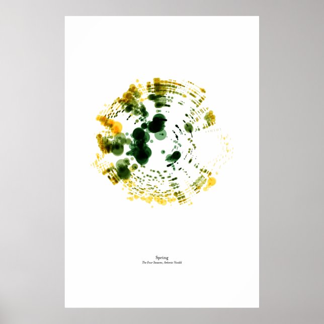 Off the Staff: The Four Seasons - Spring (colour) Poster (Front)