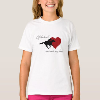 Off the Track Juniors Ringer Tee