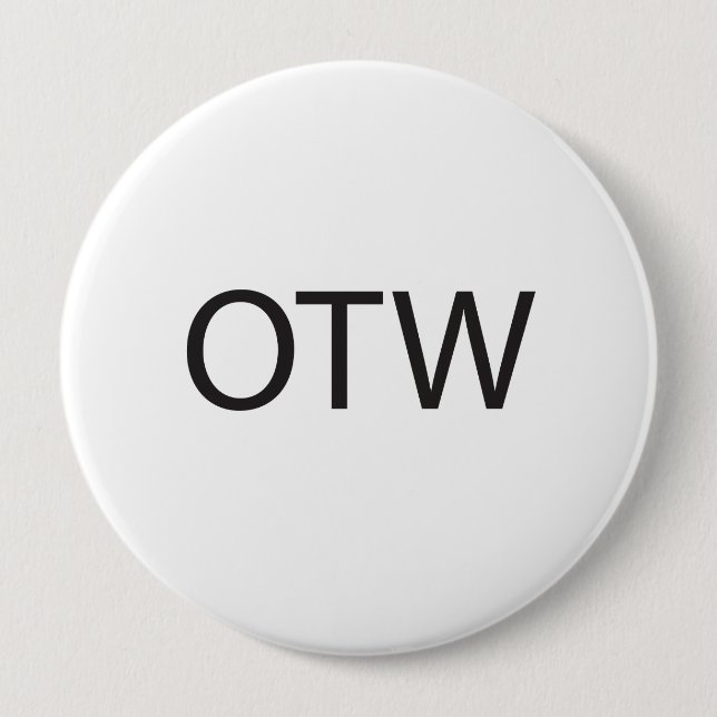 Off The Wall -or- Otherwise.ai 10 Cm Round Badge (Front)