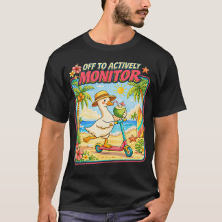 Off To Actively Monitor You Got This Test Day T-Shirt