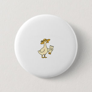 Off to Apply Sunscreen Goose Summer Beach Vacation 6 Cm Round Badge