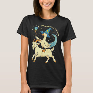 Off To Cause A Kerfuffle Funny Chaotic Weird Anima T-Shirt