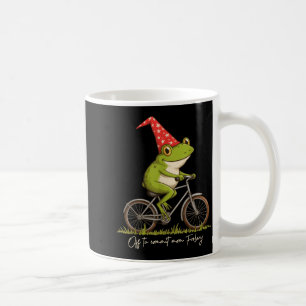 Off To Commit Mom Foolery Funny Frog Meme Coffee Mug