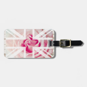 Off to London luggage tag