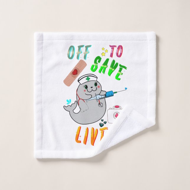 Off To Save Lives Wash Cloth (Wash Cloth)