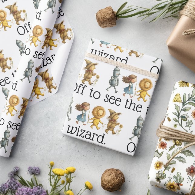 Off to See the Wizard Wrapping Paper (Creator Uploaded)