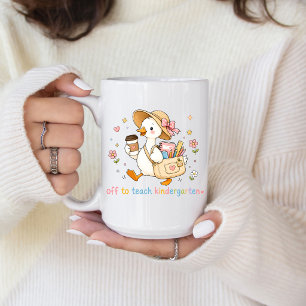 Off To Teach Kindergarten Coffee Mug