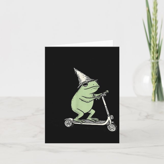 Off To Write Ieps - School Psychologist Iep Frog S Card (Front)