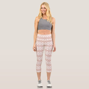 Off-White High Waisted Capris by Joya Eve