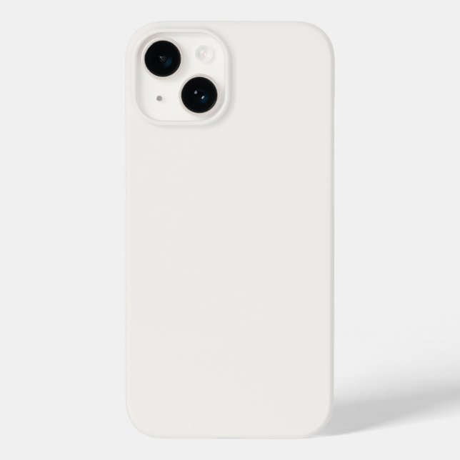 off-white, milk white, warm white  Case-Mate iPhone case (Back)