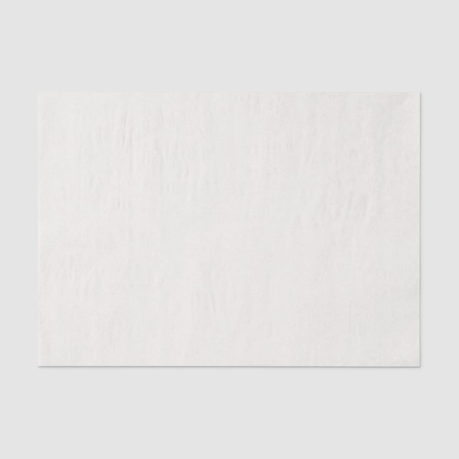 off-white, milk white, warm white  tissue paper (Front)