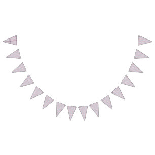Off-white textured background with subtle, fine, l bunting