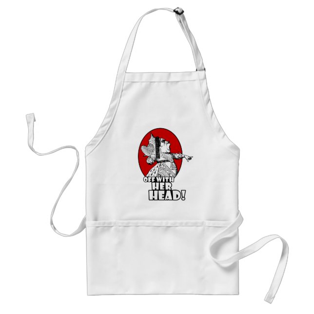 Off With Her Head Logo Standard Apron (Front)