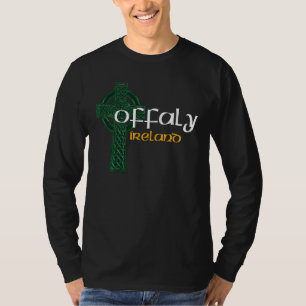 Offaly Ireland County Celtic Gaelic Football and H T-Shirt