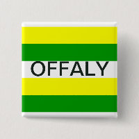 Offaly Silk Ribbon Flag