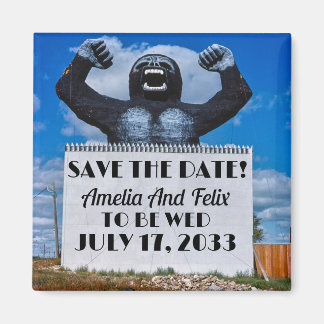 Offbeat Wedding, Fun Wedding, Unique Wedding Magnet