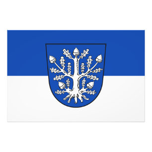 Offenbach Main flag city symbol germany town Photo Print