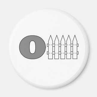 Offence (O Fence) Magnet