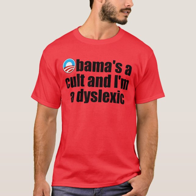 Offensive anti Barack Obama T-Shirt (Front)