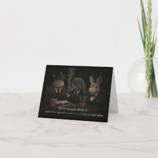 Offer you can't refuse holiday card