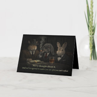 Offer you can't refuse holiday card