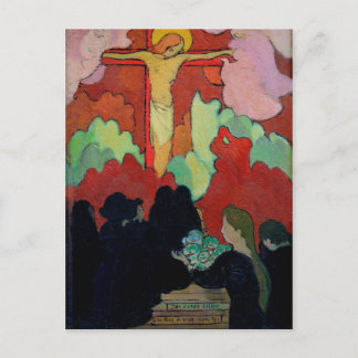 Offering at Calvary, c.1890 Postcard