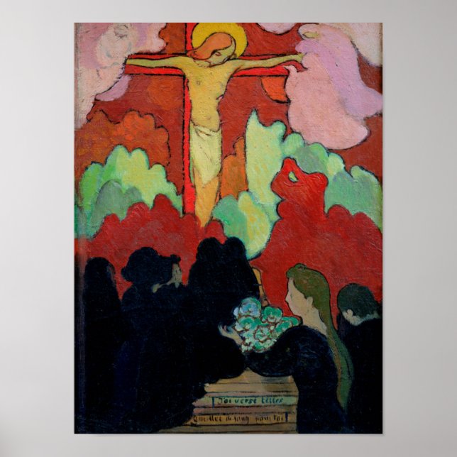 Offering at Calvary, c.1890 Poster (Front)