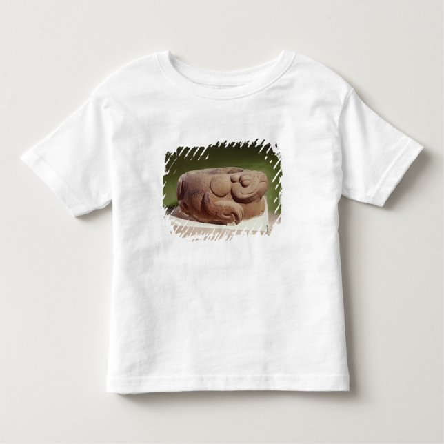 Offering vessel in the form of a giant toad, toddler T-Shirt (Front)