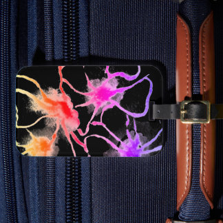 Offerings from my original floral paintings   lugg luggage tag