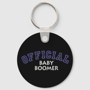 Offical Baby Boomer - Blue Key Ring