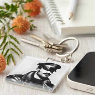 Offical Iconic LGBTQ Gay Leather Daddy Biker Art Key Ring