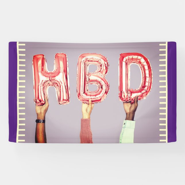 Office Birthday Banner (Horizontal)