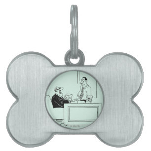 Office Blame Pet ID Tag