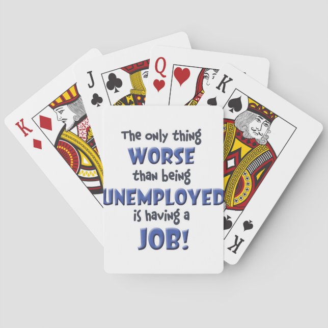 Office Blues Playing Cards (Back)