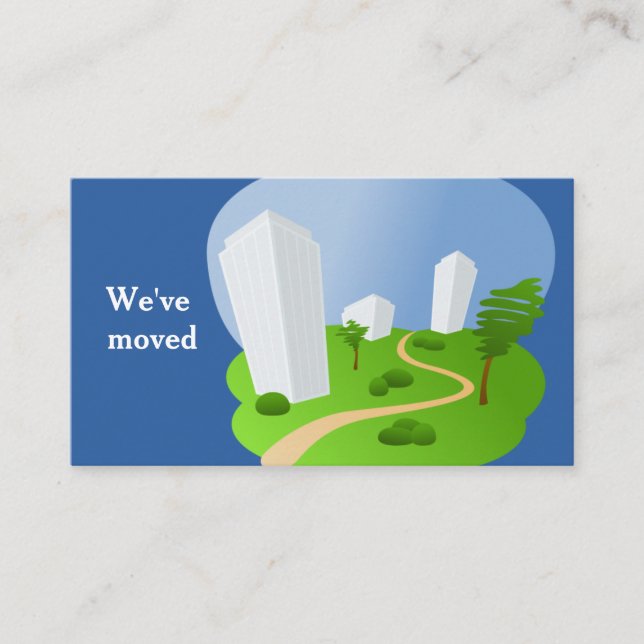 Office Building New Address Moving Announcement (Front)