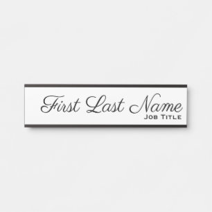 Office Business Hanging Door Sign Name Plate