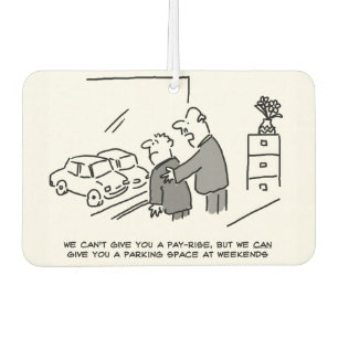 Office Car Parking Space at Weekends Air Freshener